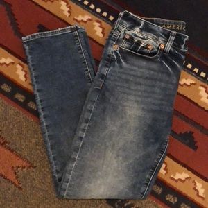 American Eagle NE(XT) Level Flex Stone Wash Slims